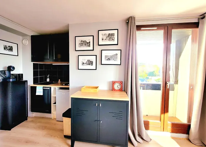 M2m Confortable Avec Parking Prive Gratuit - 4 Min A Pied De La - Hypercentre Daire Blonville-sur-Mer