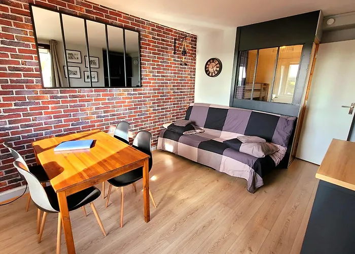 M2m Confortable Avec Parking Prive Gratuit - 4 Min A Pied De La - Hypercentre Daire Blonville-sur-Mer